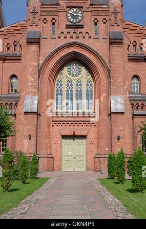 Tartu St Peter's Church of the Estonian Evangelical Lutheran Church. Tartu Estonia Stock Photo