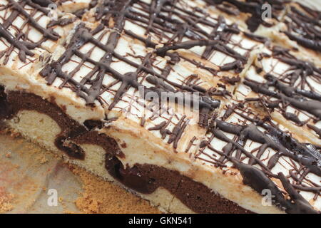 danube wave cake Stock Photo