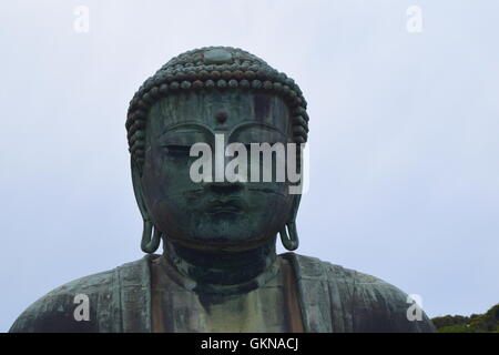 Giant Buddha statue in Kamakura, Japan Stock Photo