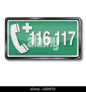 telephone phone emergency call emergency service emergency call number doctor physician medic Stock Vector