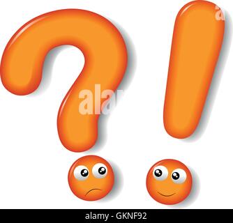 isolated comic model design project concept plan draft face illustration no think thoughts mark Stock Vector
