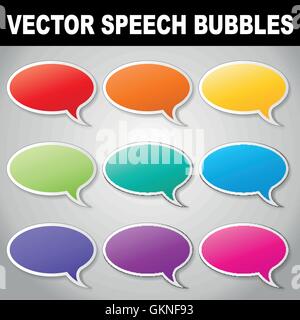 talk speaking speaks spoken speak talking chat nattering blue discussion social comic graphic cloud Stock Vector