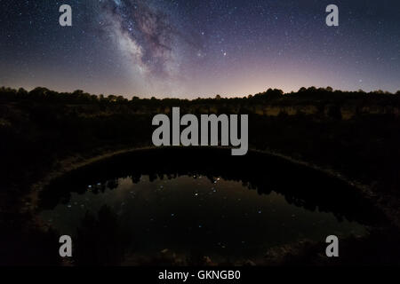 Detail of the Milky Way Stock Photo