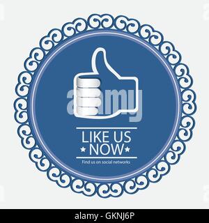 social networks Stock Vector