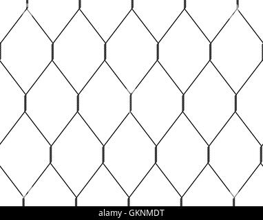 Seamless black and white pattern vector Stock Vector