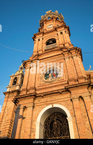 Our Lady of Guadalupe church in Puerto Vallarta, Jalisco, Mexico. Stock Photo