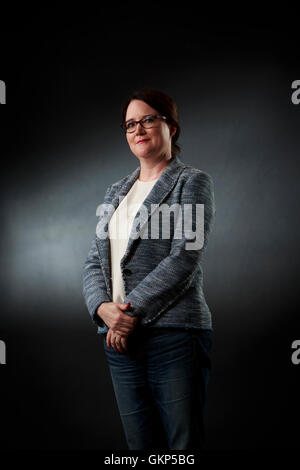 Edinburgh, UK. 21st August 2016. Edinburgh International Book Festival 9th Day. Edinburgh International Book Festival takes place in Charlotte Square Gardens. Edinburgh. Pictured Helen Ellis. Pako Mera/Alamy Live News Stock Photo