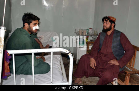 Congo Virus patient being treated in isolation ward established at local hospital in Quetta on Monday, August 22, 2016. At least nine people have been killed by the Crimean-Congo hemorrhagic fever (CCHF) in Quetta. According to details, 84 patients have been brought in Quetta's Fatima Jinnah General and Chest Hospital in the ongoing year. At least 22 of them has been confirmed with the disease whereas three are still under treatment. Stock Photo