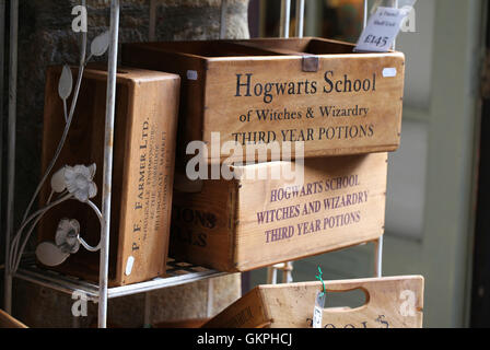 Novelty wooden storage crates made from reclaimed fish storage