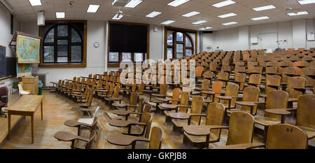 Lecture hall in the Science Building on the University of Wisconsin, Madison campus Stock Photo