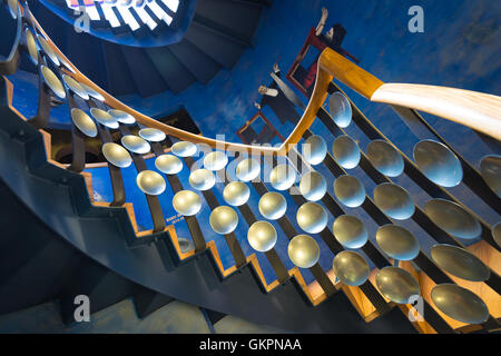 Staircase inside Magic Circle, London, United Kingdom Stock Photo