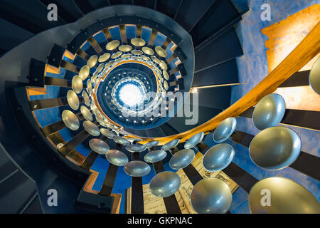 Staircase inside Magic Circle, London, United Kingdom Stock Photo