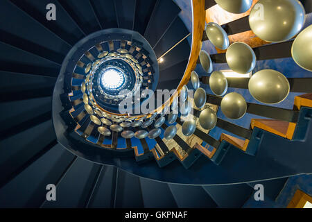 Staircase inside Magic Circle, London, United Kingdom Stock Photo