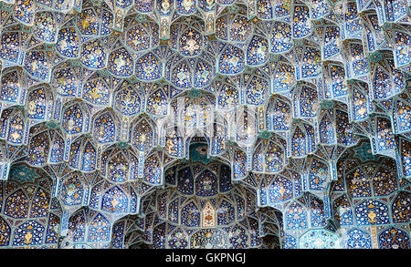 The Shah Mosque, also known as Imam Mosque, renamed after the 1979 Islamic revolution in Iran, and Jaame' Abbasi Mosque, is a mosque in Isfahan, Iran, standing in south side of Naghsh-e Jahan Square. Built during the Safavid period, ordered by the first Shah Abbas of Persia. The mosque has also been called Jameh Mosque of Isfahan over the course of years. Stock Photo