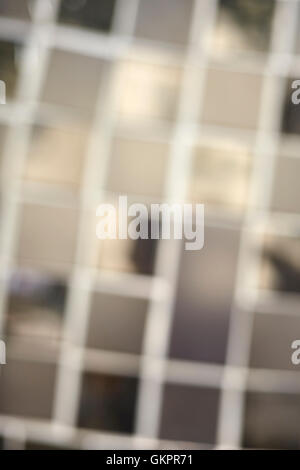 Blurred abstract background made of tiles. Stock Photo