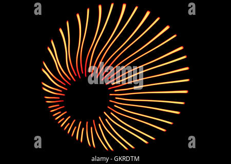 Abstract orange lighted background sun rays Stock Photo - Alamy