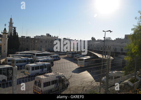 The Garden Tomb and Skull Hill, Jerusalem, Israel Stock Photo