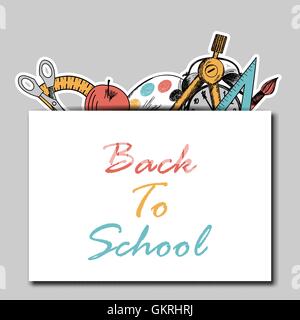 Back to school Stock Vector
