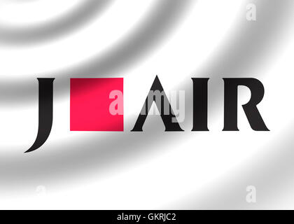 Japan Air Lines logo Stock Photo