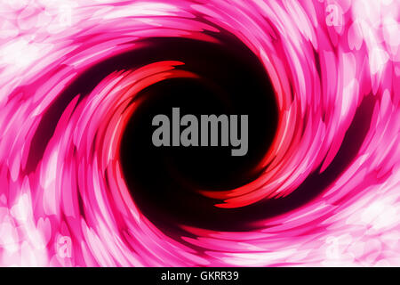 abstract background with hearts magic wave Stock Photo