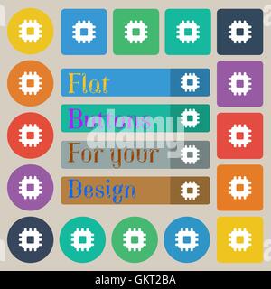 Central Processing Unit Stock Vector