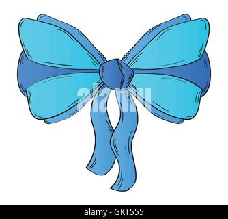 ribbon on the white background Stock Vector
