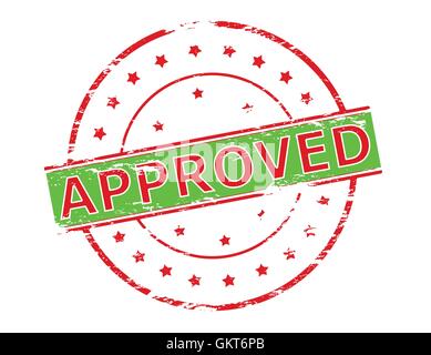 Approved Stock Vector