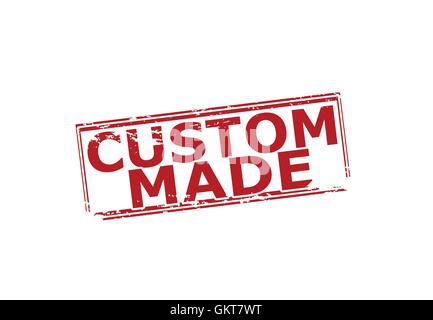 Custom made Stock Vector