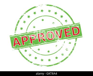 Approved Stock Vector
