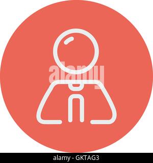Man thin line icon Stock Vector Image & Art - Alamy