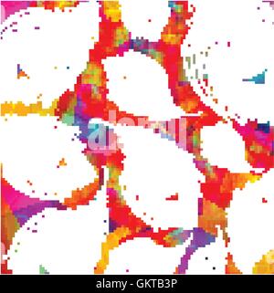 Pattern background pattern of the peacock feathers Stock Vector