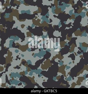 Navy blue camouflage pattern. Military camo fashion print. Camouflage  seamless pattern Stock Vector Image & Art - Alamy