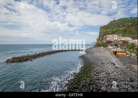 Pinta do Sol bay, Madeira island. Stock Photo