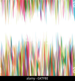 Vector Abstract rainbow transparency stripes color line vertical background Stock Vector