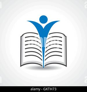 Reading book icon stock vector Stock Vector