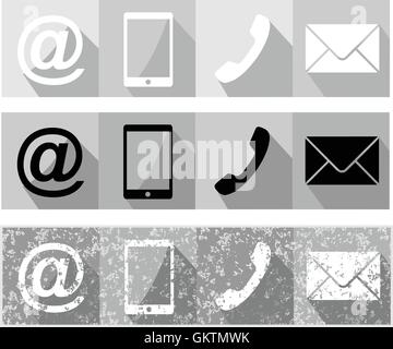 Contact us Stock Vector