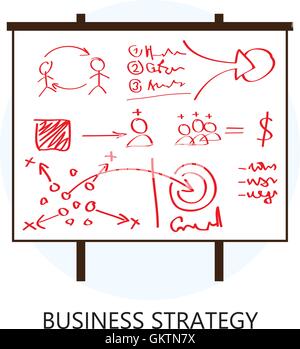 Business strategy abstract concept vector illustration Stock Vector ...