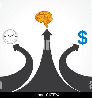 Three ways for successful business stock vector Stock Vector