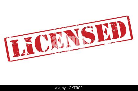 Licensed Stock Vector
