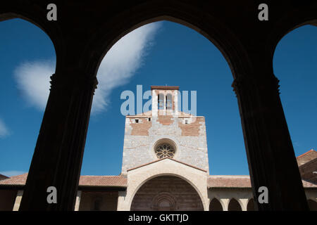 At Palace of The Kings of Mallorca.Palais des Rois de Majorque. Ancient architecture in Perpignan,South of France. Stock Photo