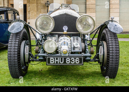 Vintage Bentley - East Yorkshire Thoroughbred Car Club Vintage & Classic Vehicle Rally, Brodsworth Hall, Doncaster Stock Photo