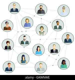 Staff Team Stock Vector