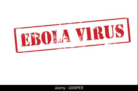 Ebola virus Stock Vector