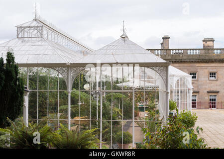 Wentworth Castle - Victorian Conservatory and Country House, Stainborough, Barnsley, South Yorkshire, England, UK Stock Photo