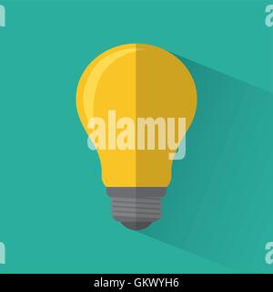 Innovate disign. Idea icon. Flat illustration , vector Stock Vector