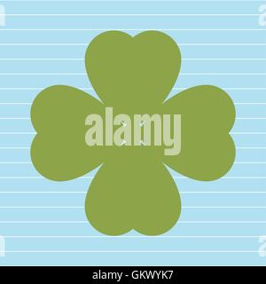 leaf plant natural sheet Stock Vector