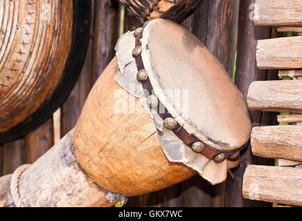 Wooden instruments Stock Photo