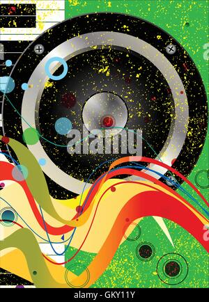 Jazz Musical Background Stock Vector