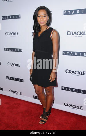 West Hollywood, CA, USA. 23rd Aug, 2016. 23 August 2016 - West Hollywood, California. Kristen Ariza. Los Angeles Premiere of Crackle's ''StartUp'' held at The London West Hollywood. Photo Credit: Birdie Thompson/AdMedia Credit:  Birdie Thompson/AdMedia/ZUMA Wire/Alamy Live News Stock Photo