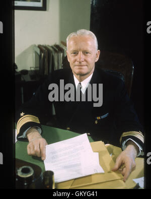 Admiral Chester Nimitz Stock Photo